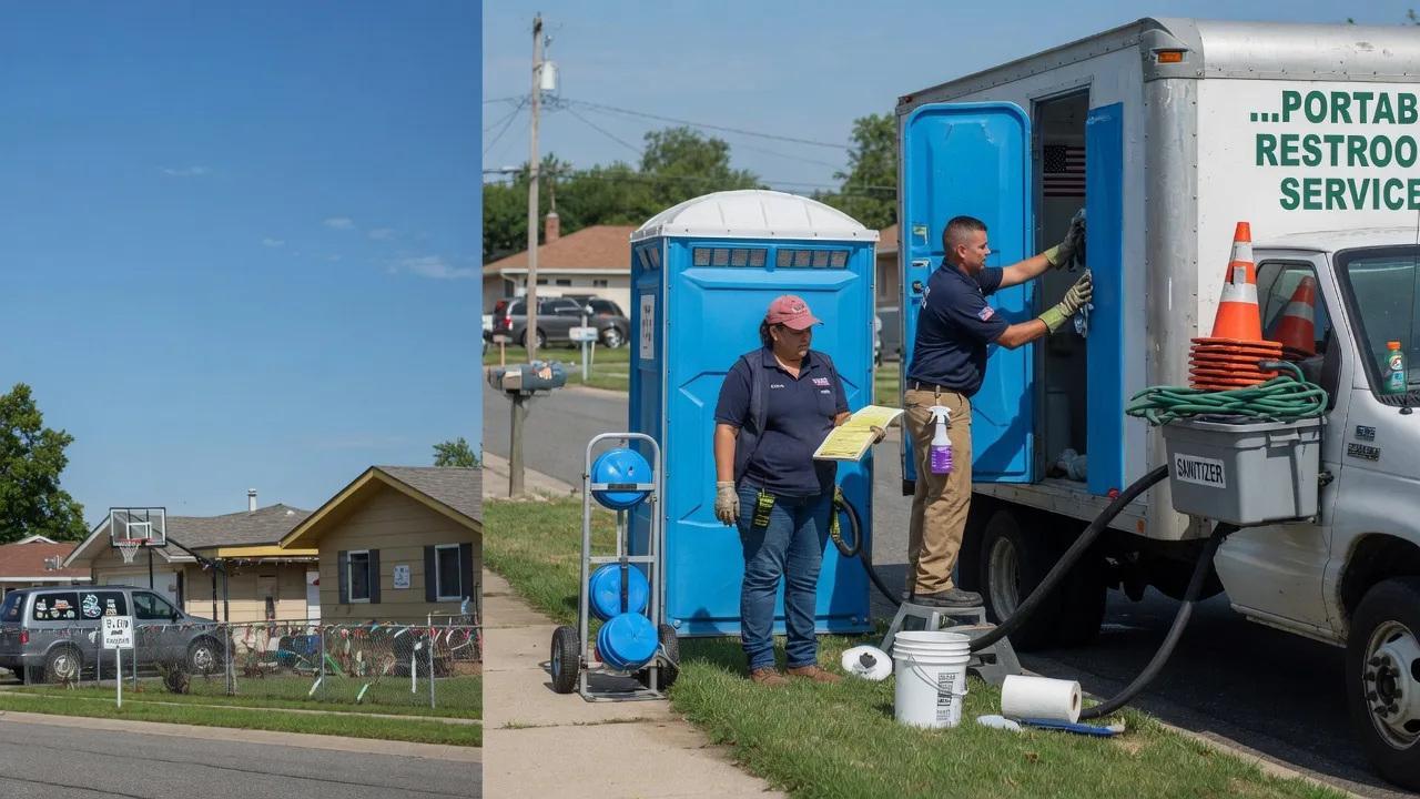 Porta Potty Rental in Wheatfield, IN near me